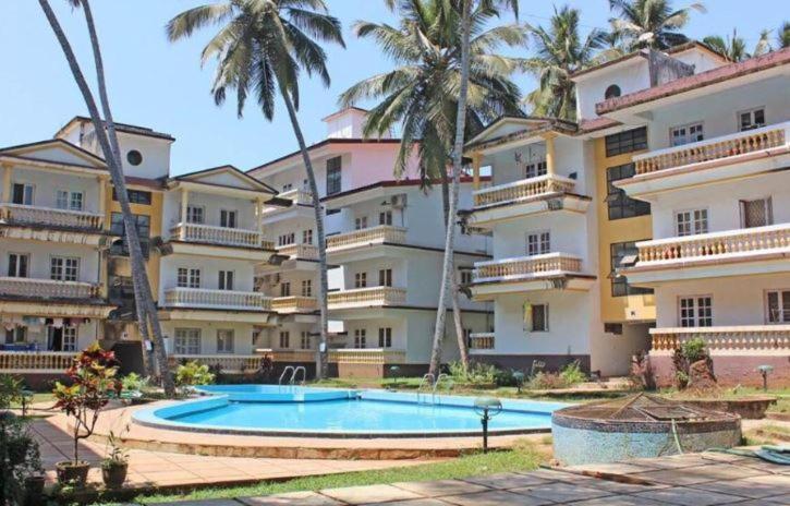 Contemporary Studio Apartment In Calangute, Goa Exterior photo